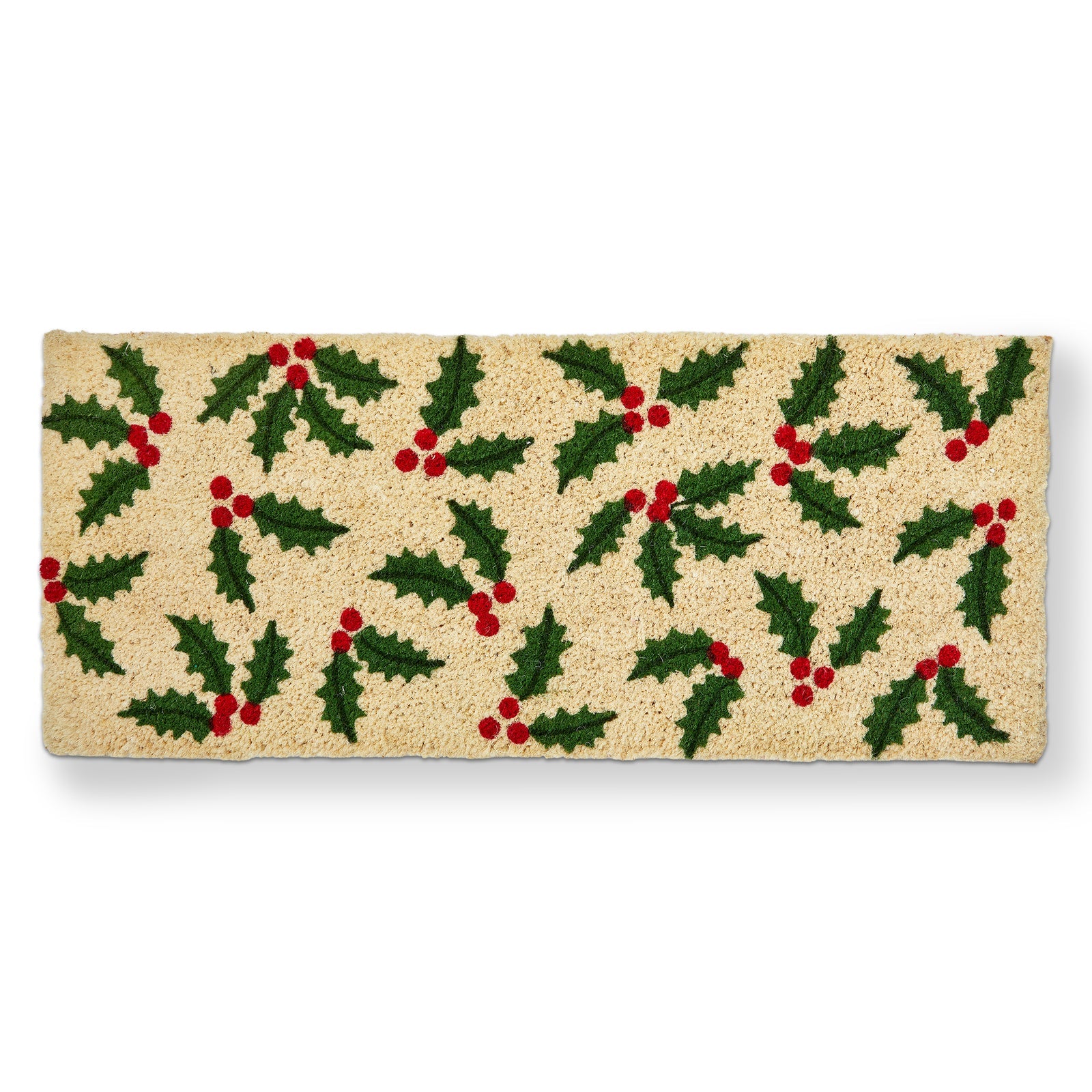 Holly Leaves Estate Doormat