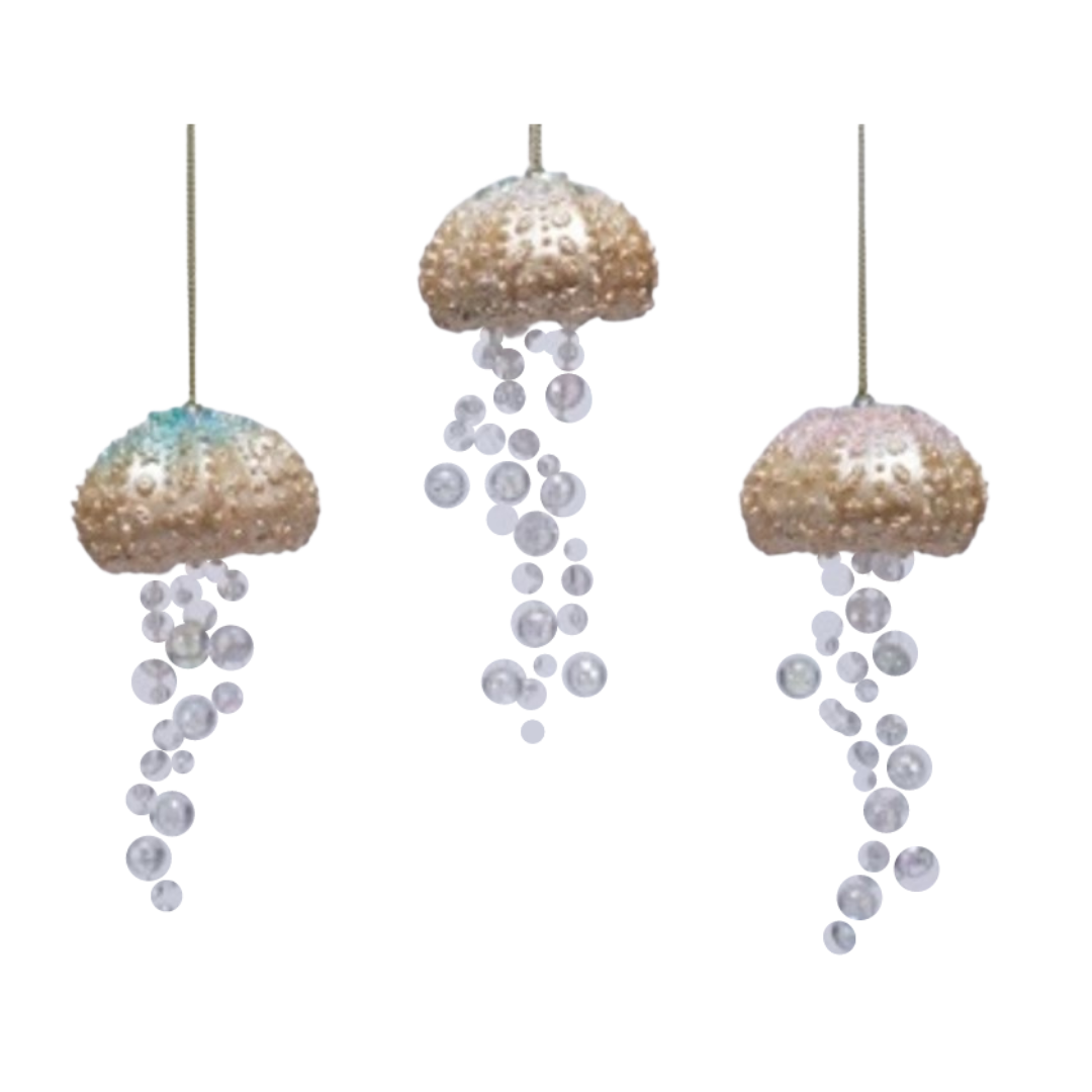 Jellyfish Resin Ornament | Putti Christmas Decorations