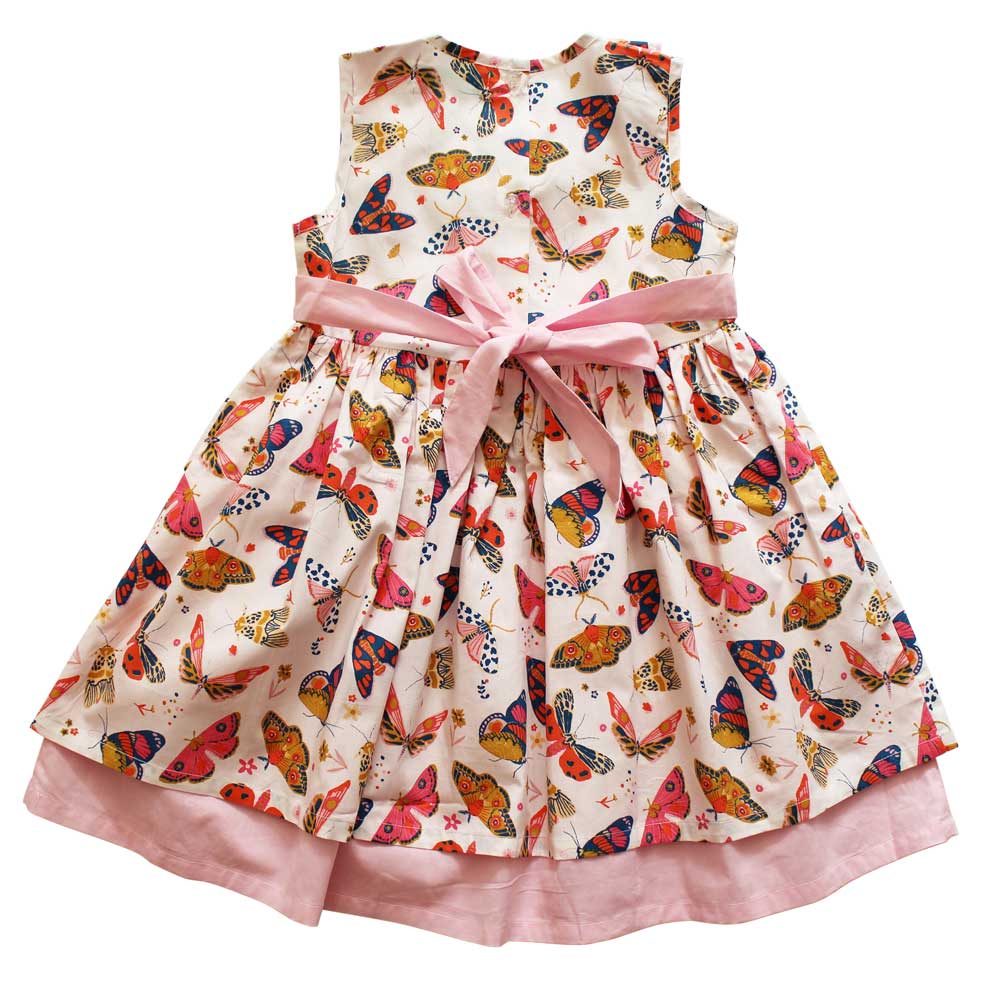 Butterfly Pinafore Dress | Le Petite Putti