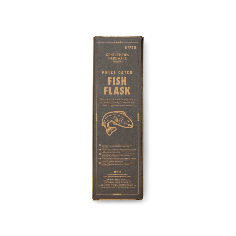 Gentlemen's Hardware Fish Hip Flask | Putti Fine Furnishings