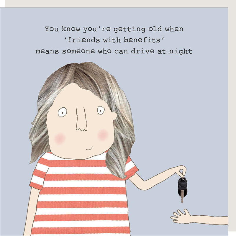 Rosie Made a Thing Greeting Card - Friends with Benefits | Putti Celebrations