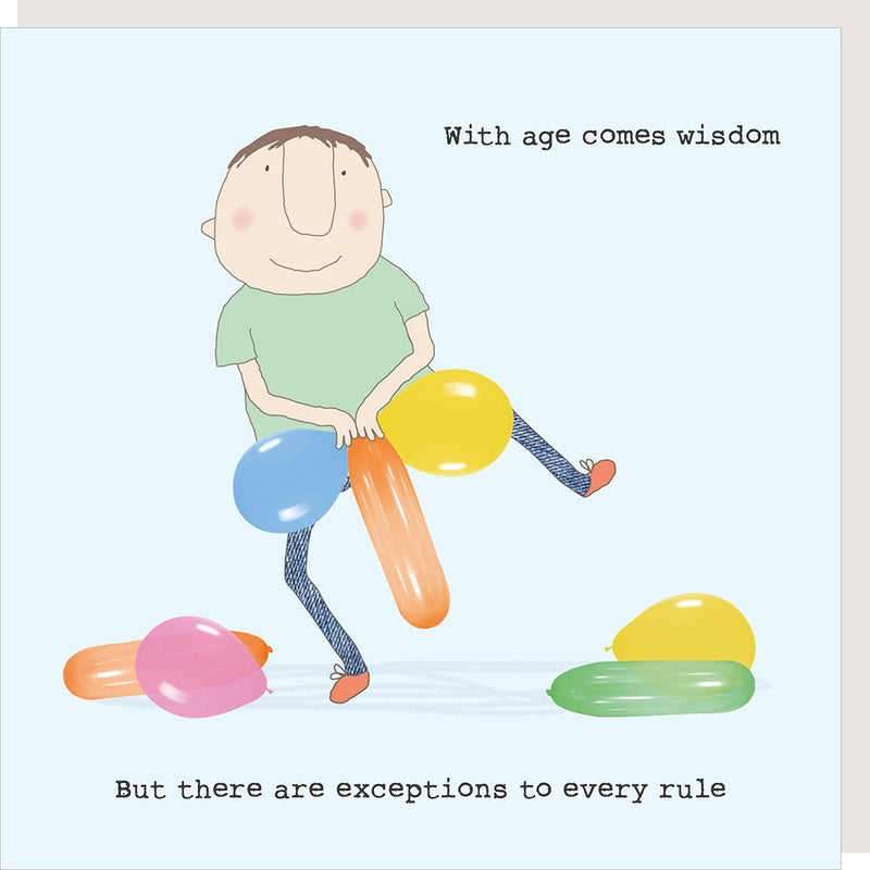 Rosie Made a Thing Greeting Card - Exceptions | Putti Celebrations