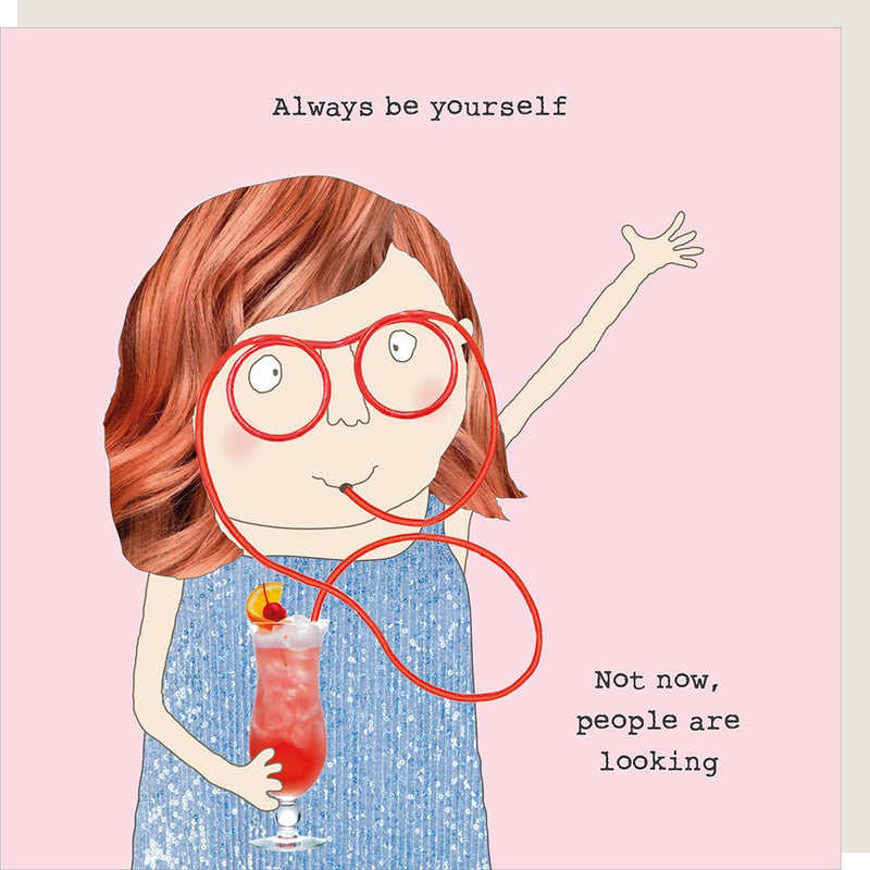Rosie Made a Thing Greeting Card - Not Now Girl | Putti Fine Furnishings