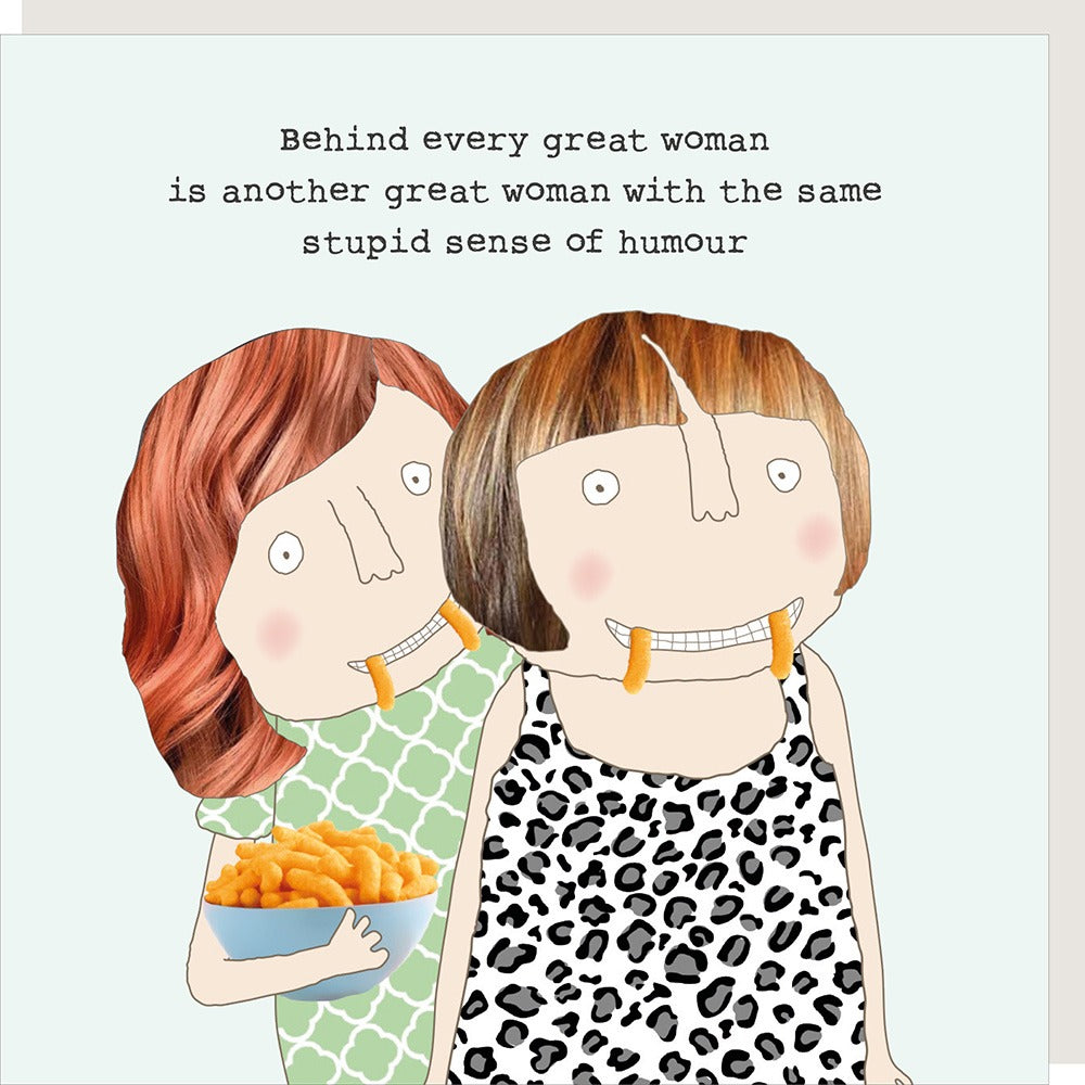 Rosie Made a Thing Greeting Card - Great Woman | Putti Fine Furnishings