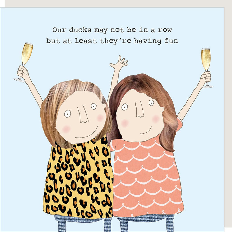 Rosie Made a Thing Greeting Card - Ducks | Putti Fine Furnishings