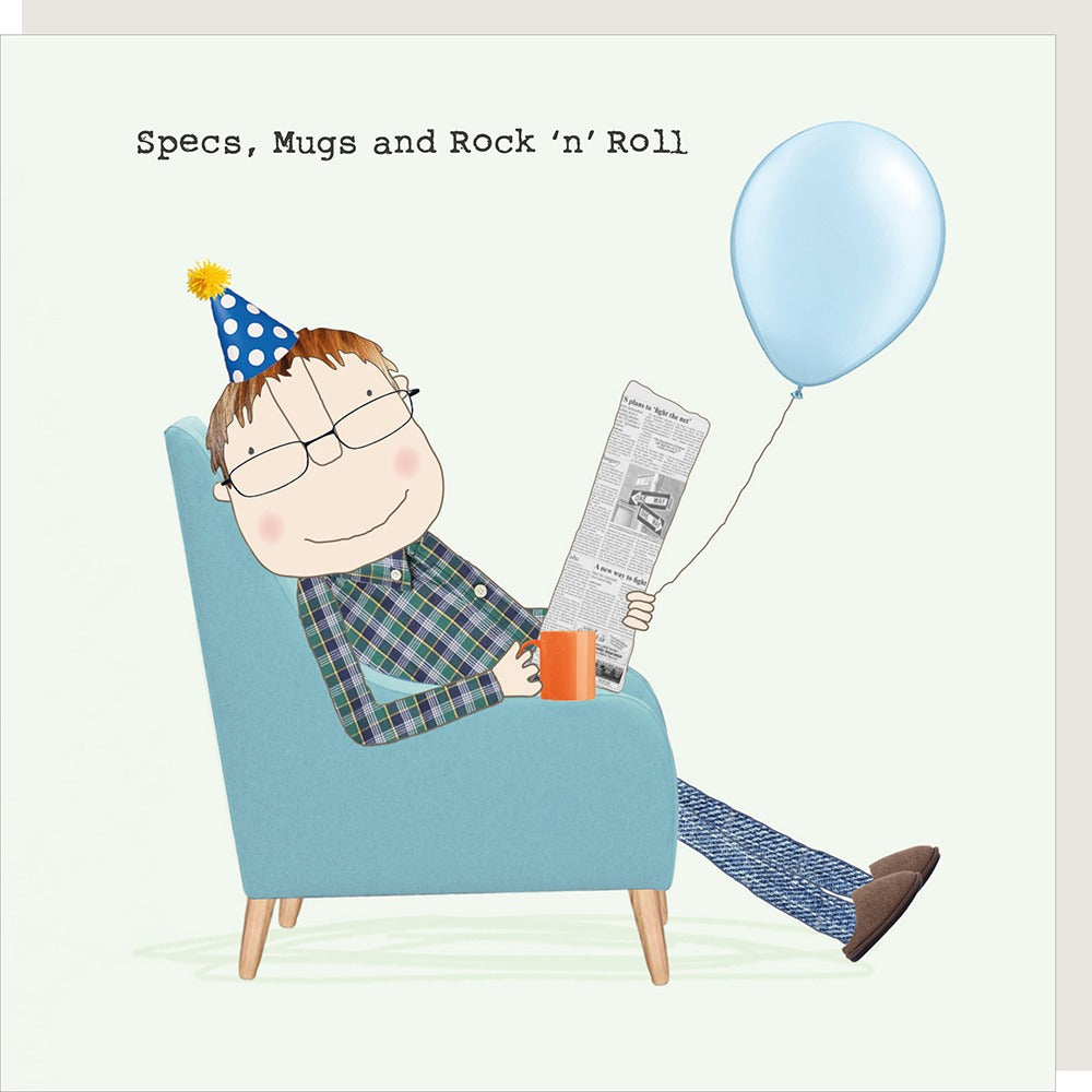 Rosie Made a Thing Greeting Card - Rock n Roll | Putti Fine Furnishings