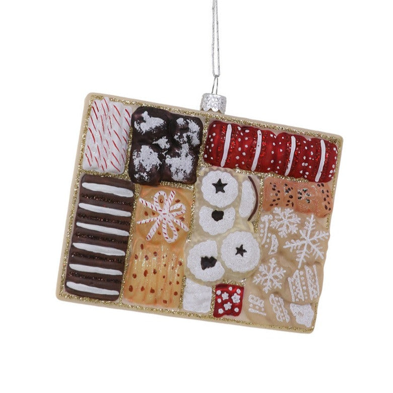 Cody Foster Homemade Christmas Cookies Glass Ornament  | Putti Christmas Decorations