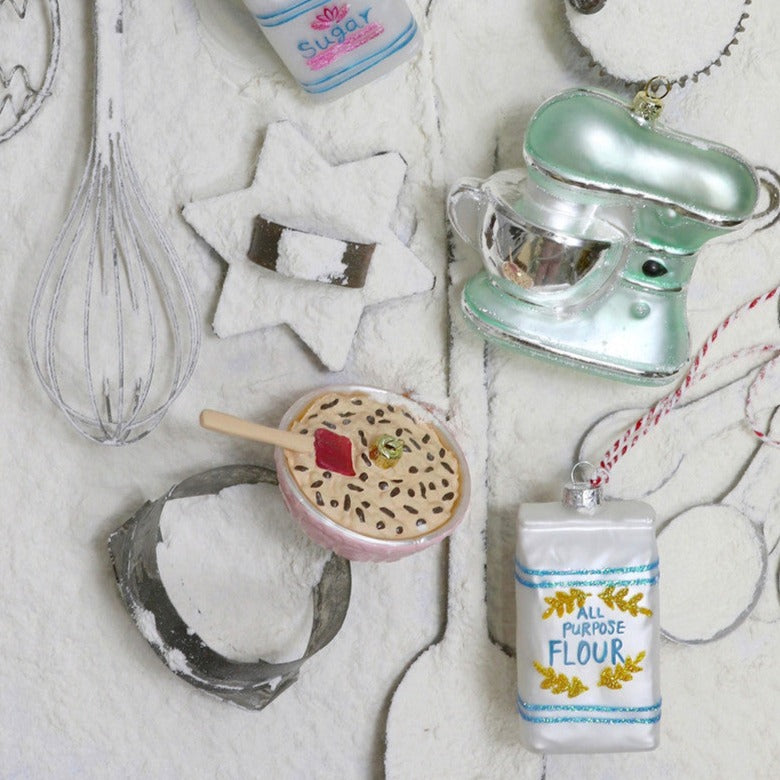 Cody Foster Cookie Dough Glass Ornament | Putti Christmas Decorations