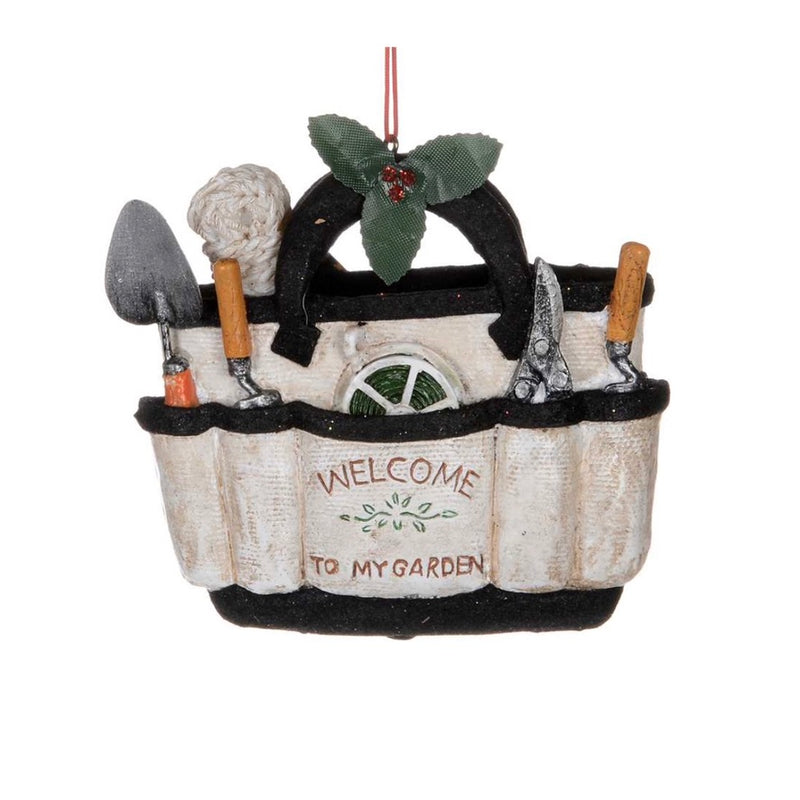 Gardening Bag and Tools Ornament | Putti Christmas Decorations