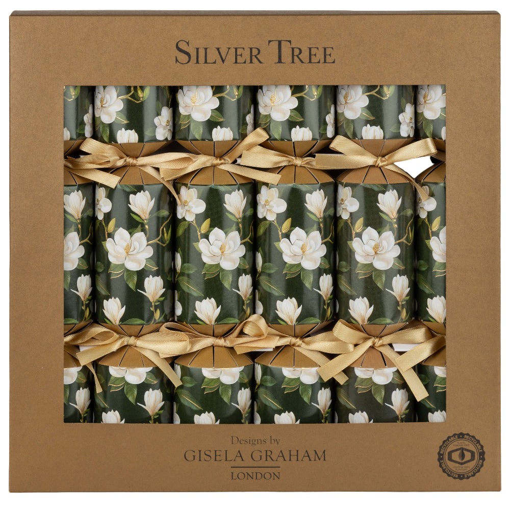 Gisela Graham Magnolia Eco Christmas Crackers | Putti Christmas Celebrations
