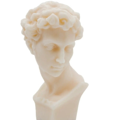 Giuliano do' Medici Bust Candle - Ivory | Putti Fine Furnishings