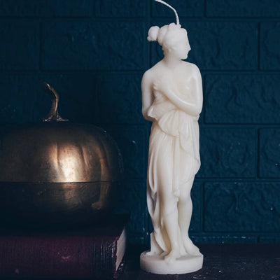 Goddess of Love Pillar Candle | Putti Fine Furnishings