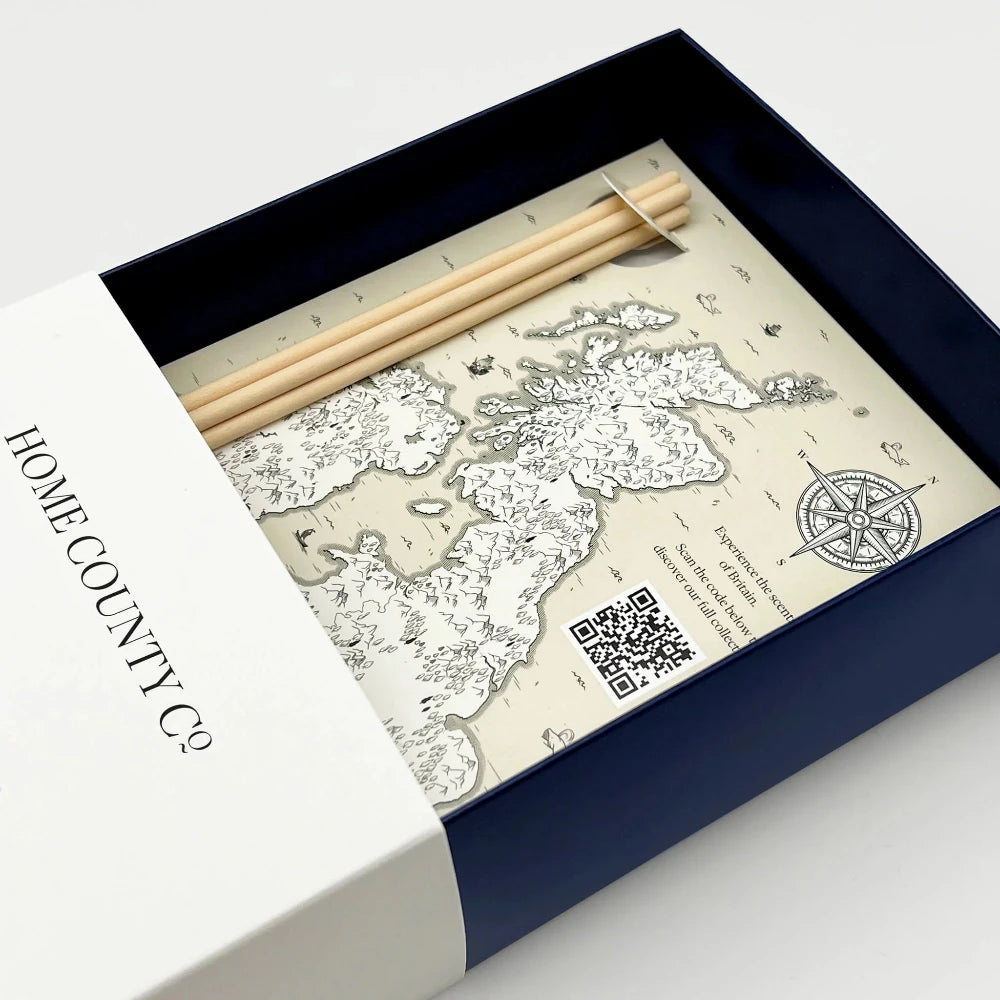 Home County Candles - The Bedfordshire - Honey and Nectar Fruits Diffuser | Putti