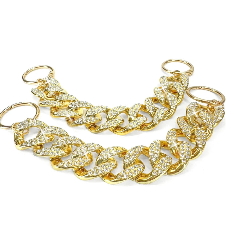 Jacquline Kent Shoe Bling - Gold Chain | Putti Fine Fashions