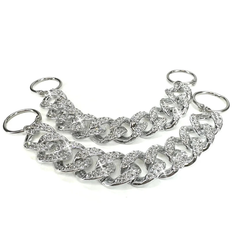 Jacquline Kent Shoe Bling - Silver Chain | Putti Fine Fashions