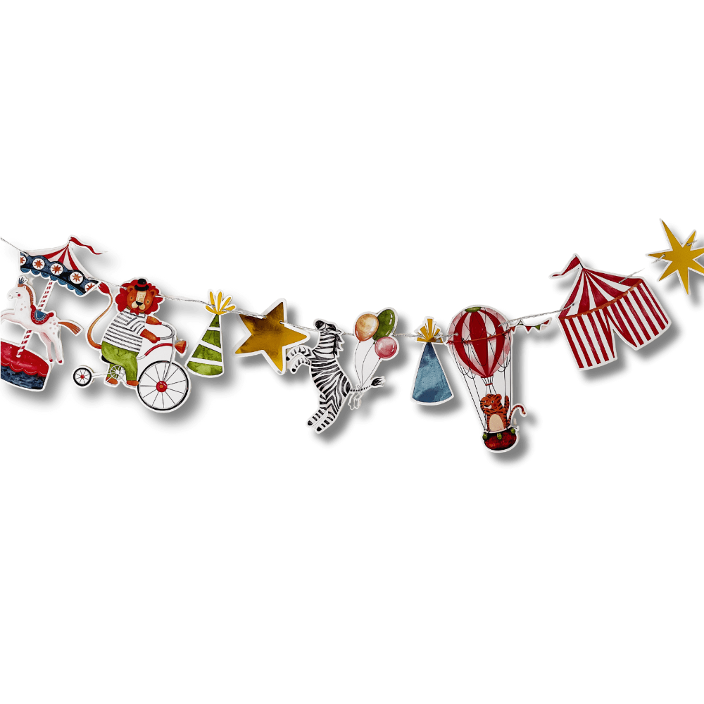 Josi James Carnival Banner | Putti Party Supplies