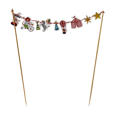 Josi James Carnival Cake Banner | Putti Party Supplies