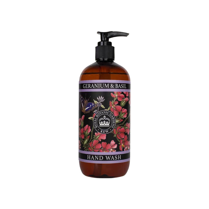 Kew Gardens Geranium and Basil Liquid Soap | Putti Fine Furnishings