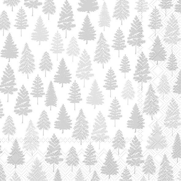 Nordic Forest Paper Napkin - Lunch | Putti Christmas Party Supplies