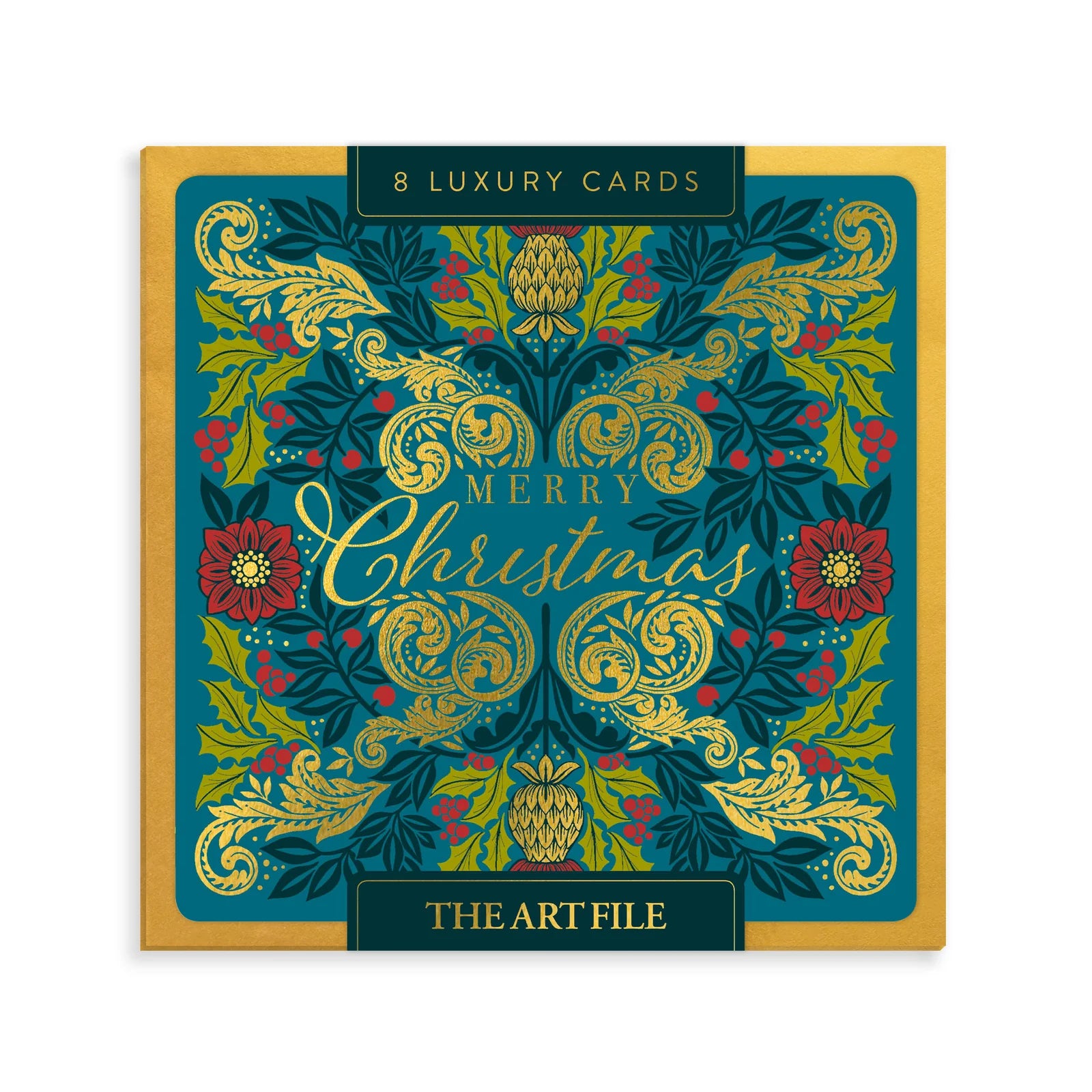 The Art File Highland Boxed Christmas Cards | Putti Christmas