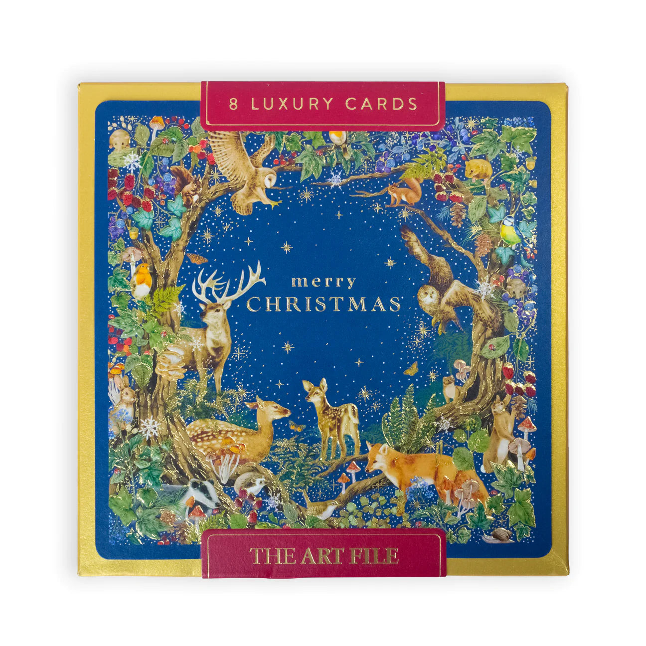 In to the Forest “Merry Christmas” Boxed Christmas Cards