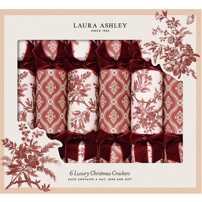 Laura Ashley Farley Festive Trees Christmas Crackers | Putti Christmas