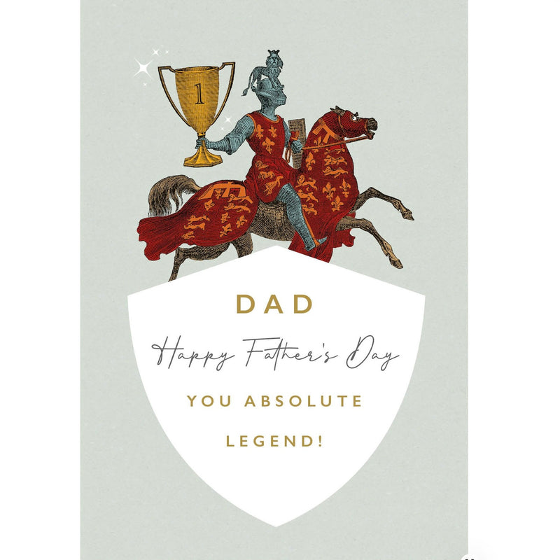 Legend "Happy Father's Day" Greeting Card | Putti