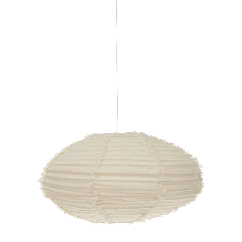 Lina Linen Lampshade Medium - Ivory | Putti Fine Furnishings