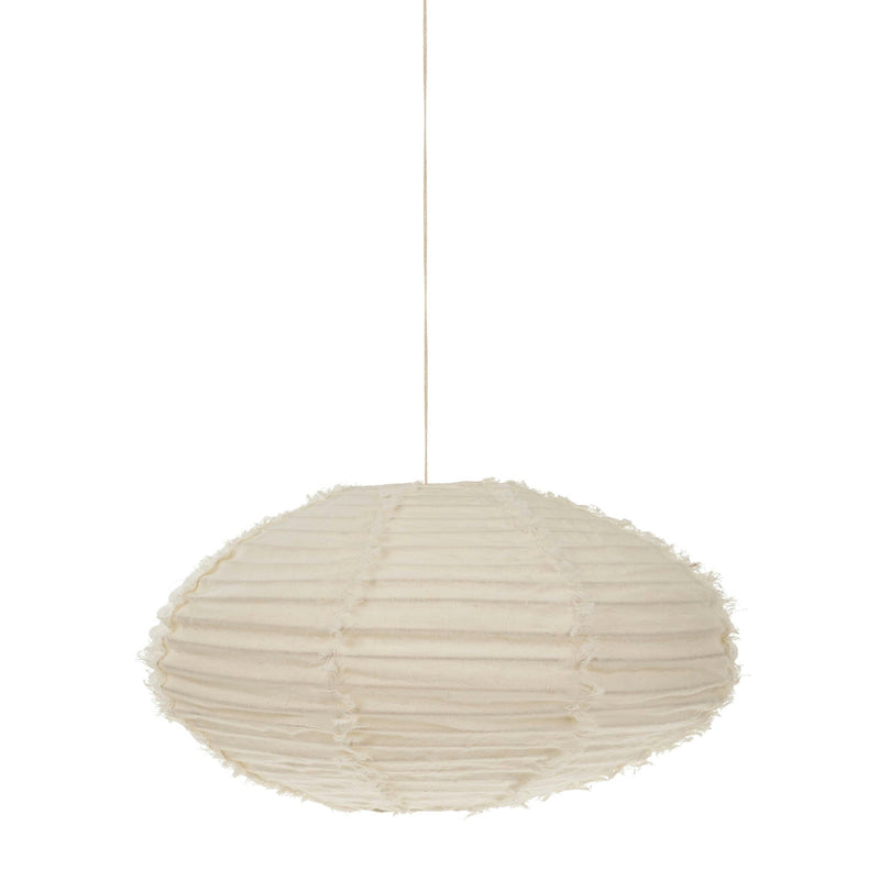 Lina Linen Lampshade Medium - Ivory | Putti Fine Furnishings