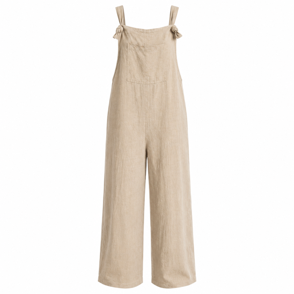 Linen Dungare - Natural | Putti Fine Fashions