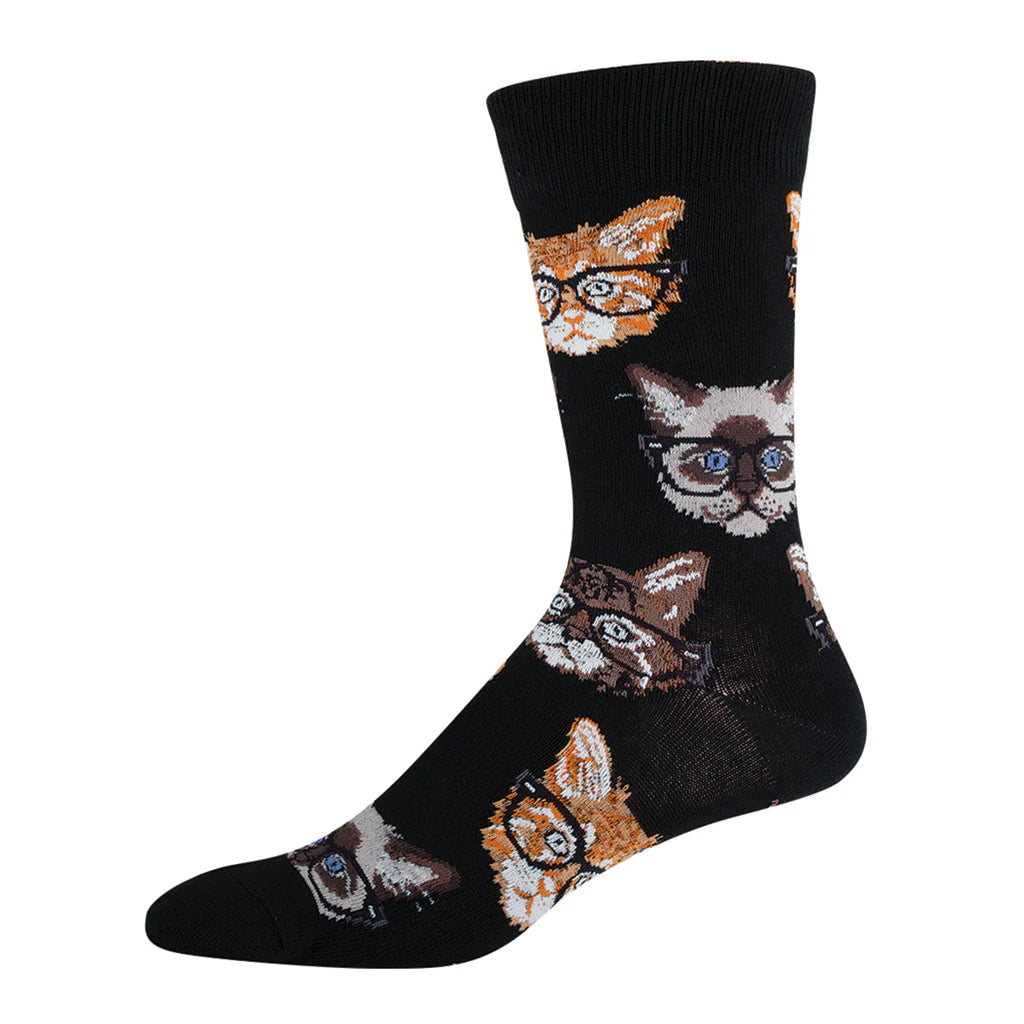 "Kittenster" Men's Socks | Putti Fine Fashions