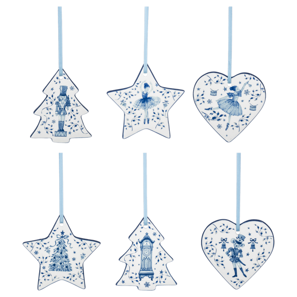 Nutcracker Fantasy Ceramic Ornament