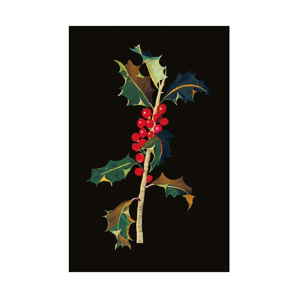 Mary Delany Winter Foliage Boxed Christmas Cards | Putti Christmas Greeting Cards