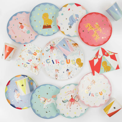 Meri Meri Circus Paper Side Plates | Putti Party Supplies