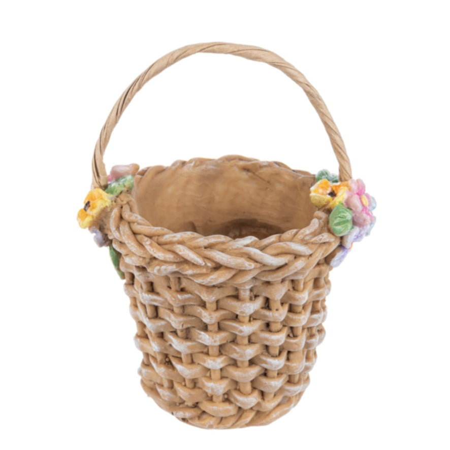 Mini Basket Planters | Putti Fine Furnishings