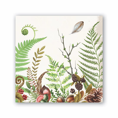 Moss and Oak Paper Napkin - Cocktail