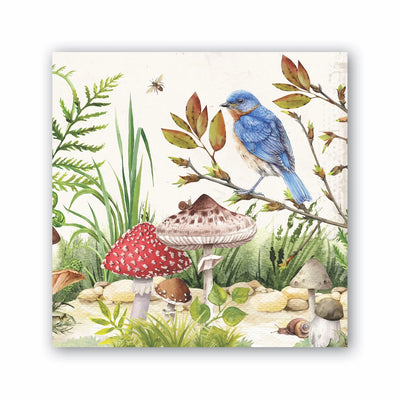 Oak and Moss Paper Napkin - Lunch