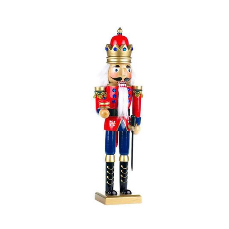 Red & Blue Nutcracker King | Putti Christmas Canada