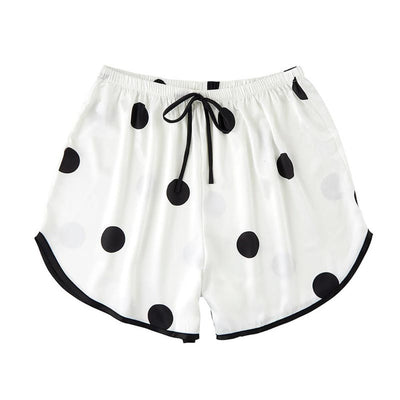Bella Sleep and Spa Polka Dot Satin Short PJ Set  | Putti Fine Fashions