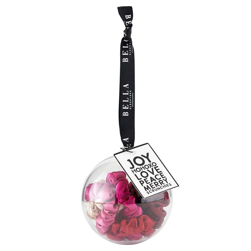 Bella Sleep & Spa Scrunchie Ornament - Pink  | Putti Fine Fashions