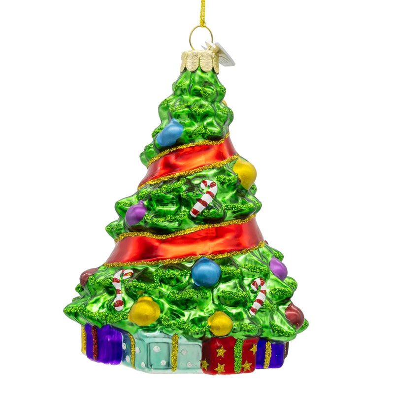 Noble Gems™ "First Christmas Retired" Tree Glass Ornament