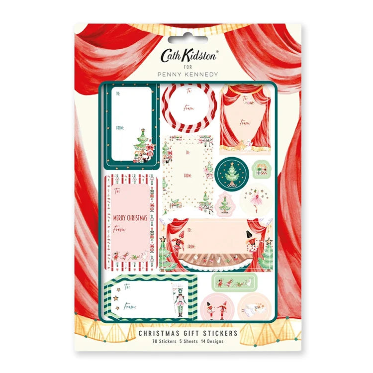 Nutcracker Christmas Stickers | Putti Christmas