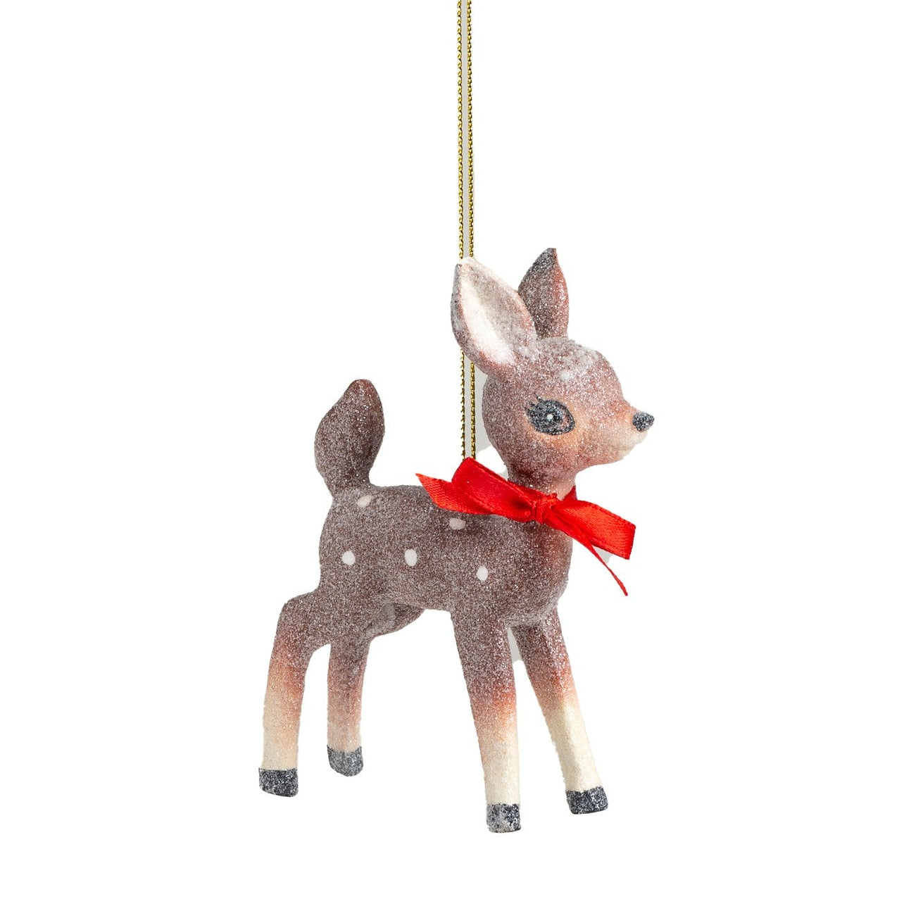 Retro Baby Reindeer Ornament