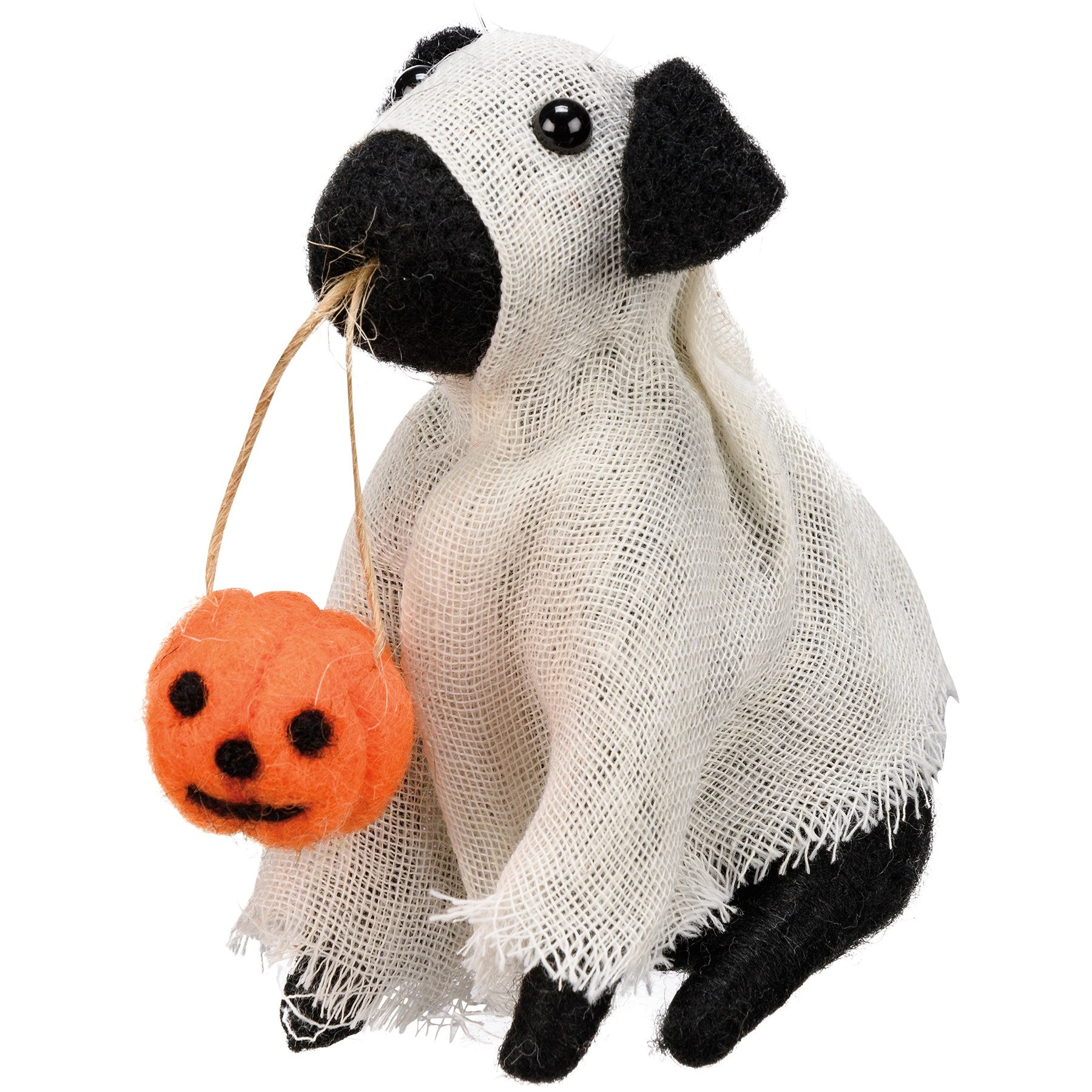Ghost Dog Felt Ornament