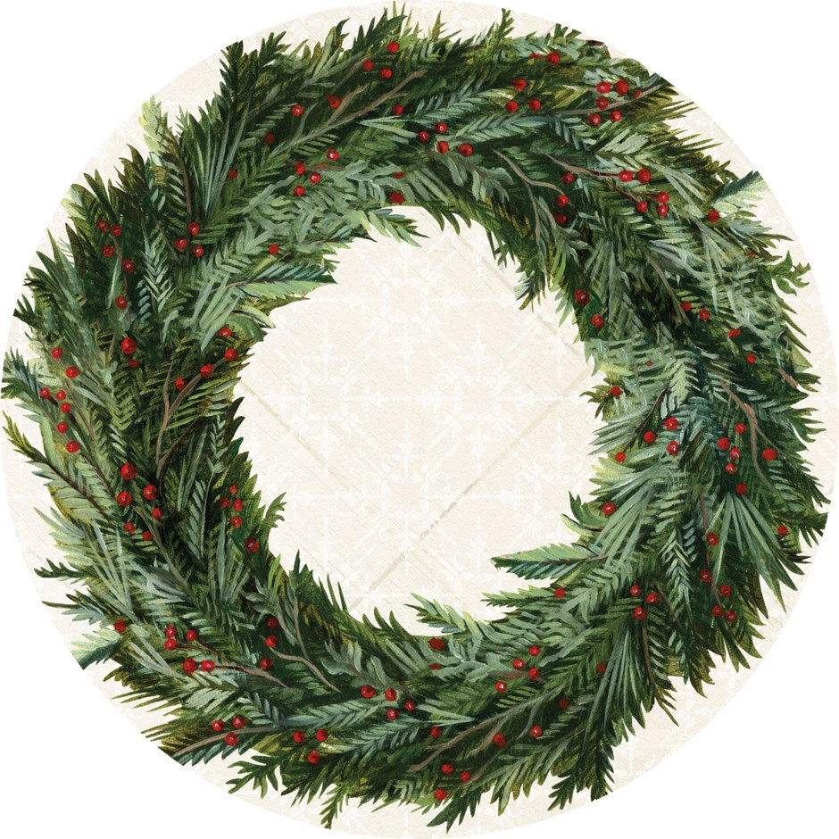 Wreath Placemat | Putti Christmas Entertaining