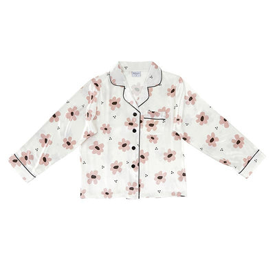 Floral Satin Pajamas