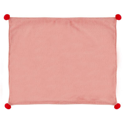Plush Blanket with Little Love Heart Gift Box