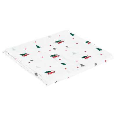 Swaddle Blanket - Plush Car Rattle | Le Petite Putti