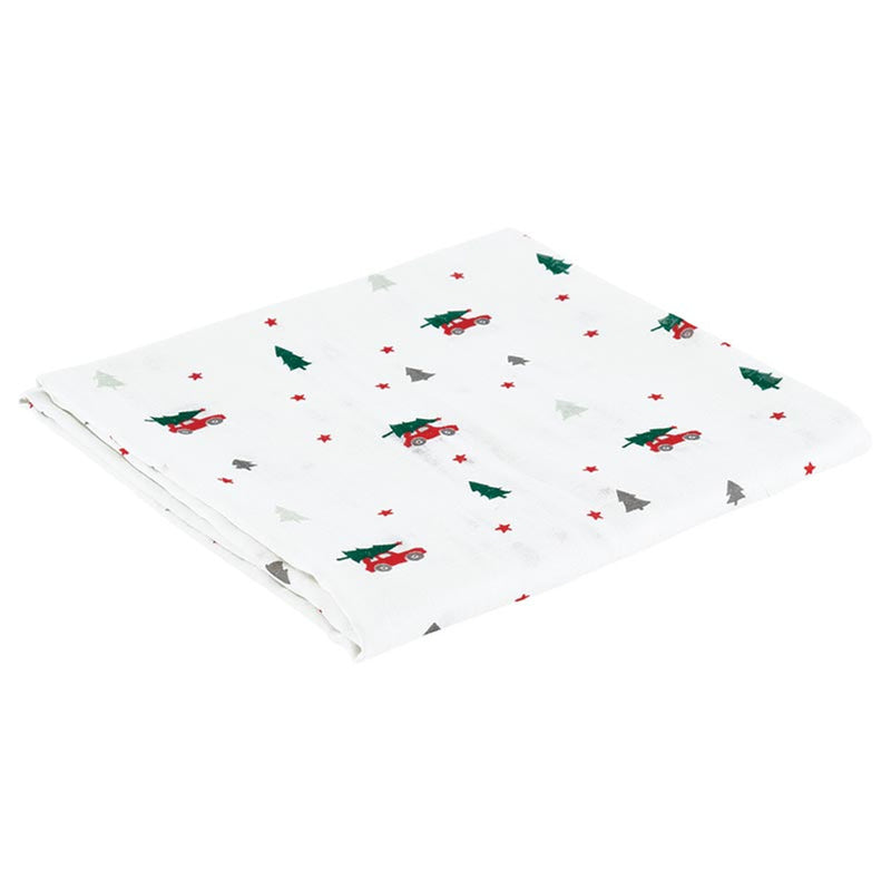 Swaddle Blanket - Plush Car Rattle | Le Petite Putti