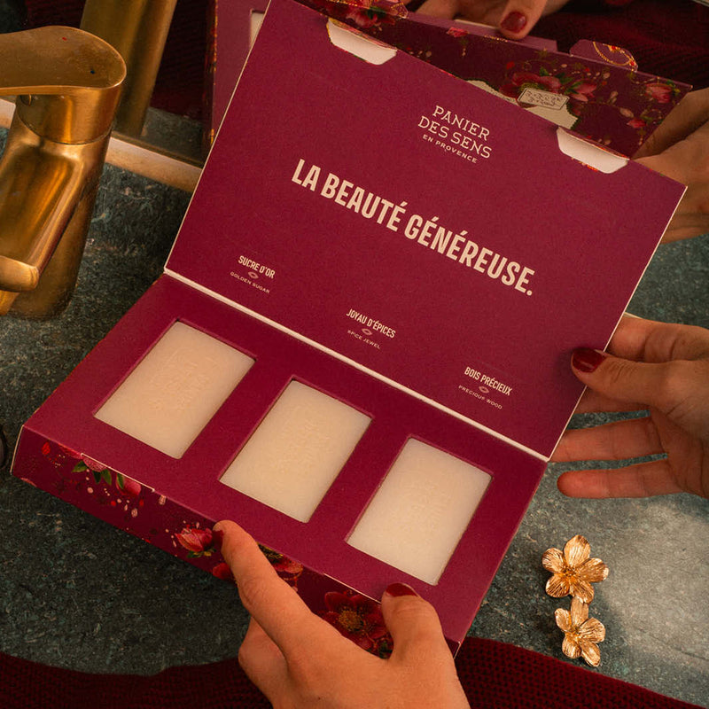 Three Soap Christmas Gift Set